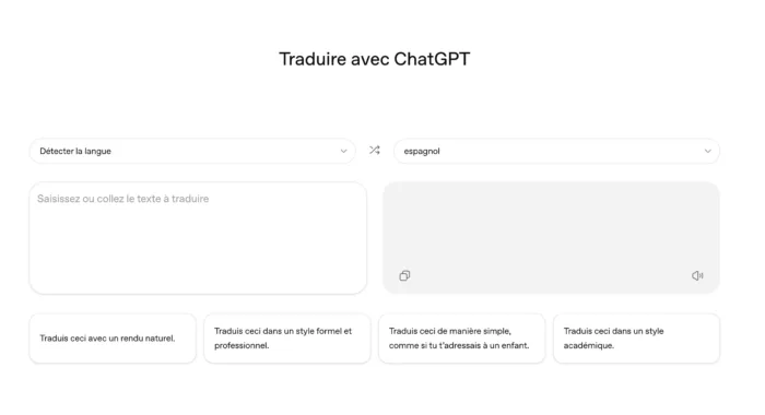 ChatGPT Translate : OpenAI lance son site de traduction pour détrôner Google