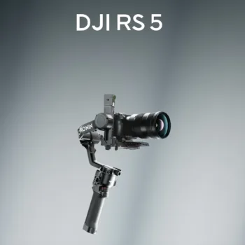 DJI RS 5 : Le stabilisateur avec tracking intelligent tactile arrive pour les pros