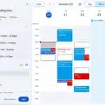 Suggested meeting times in Googl