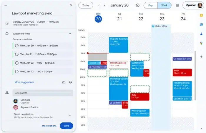 Google Agenda + Gemini : L’IA trouve enfin le créneau parfait pour vos réunions