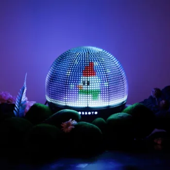 SwitchBot Obboto : La mini « Vegas Sphere » qui réagit à vos émotions débarque au CES 2026