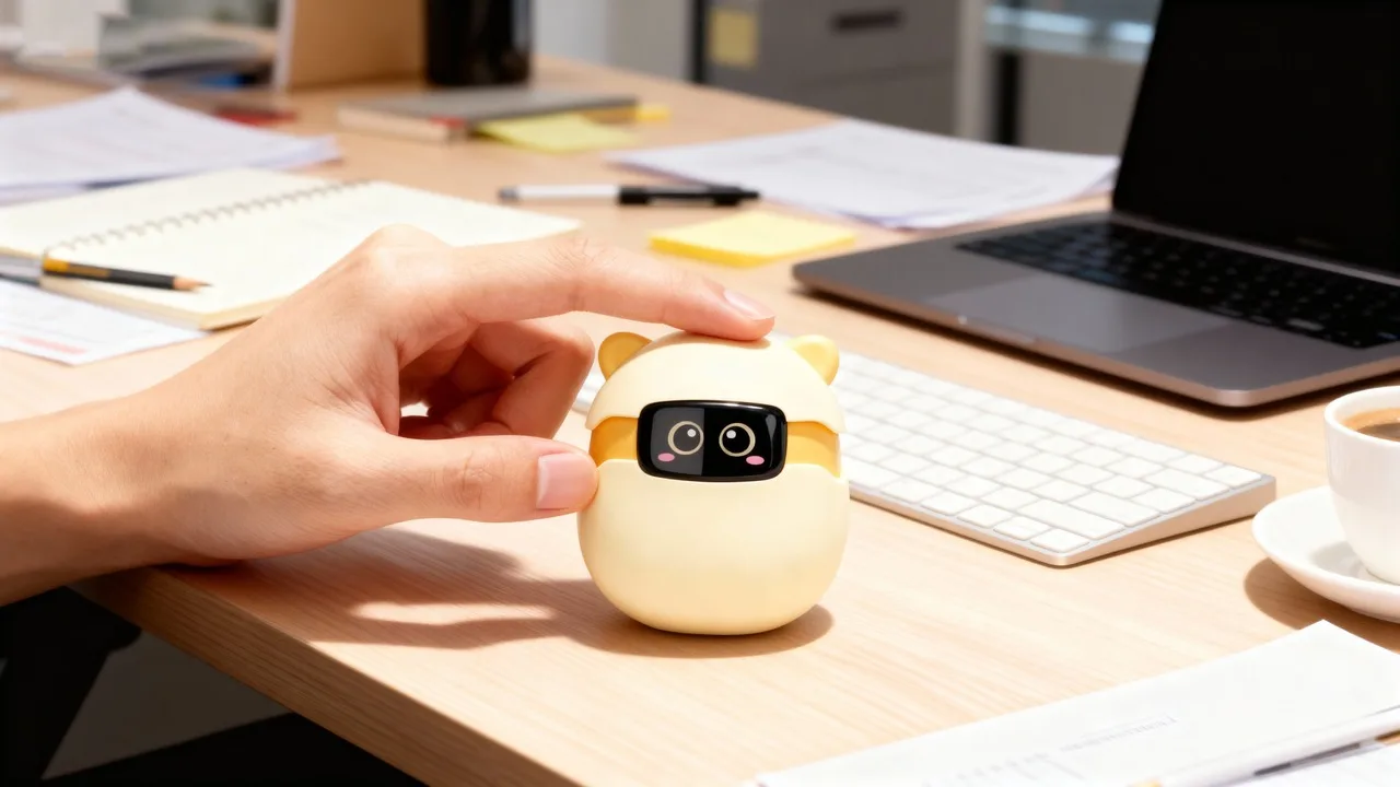 CES 2026 : Sweekar, le Tamagotchi nouvelle génération dopé à l’IA 57 Takway Sweekar AI pet 2