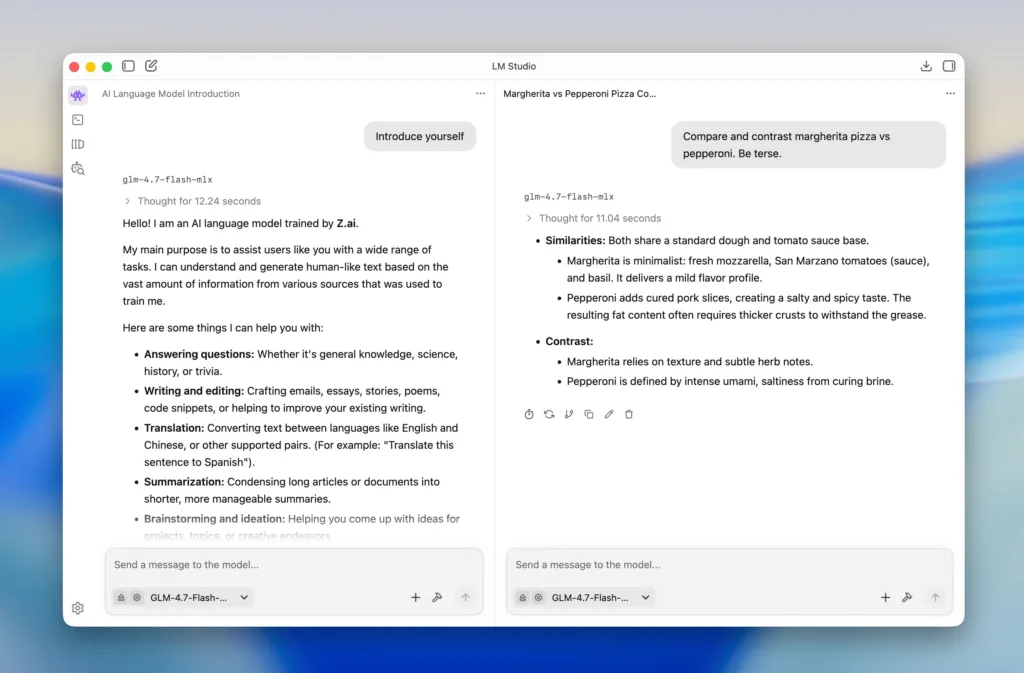 app screen