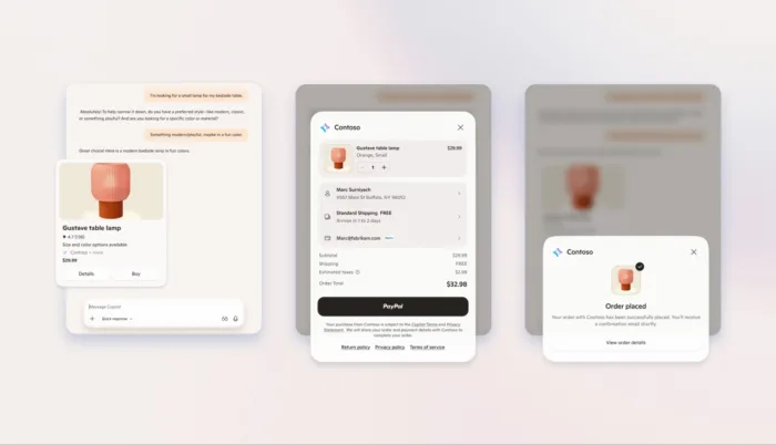 Microsoft Copilot Checkout : acheter en ligne sans quitter l’IA devient une réalité