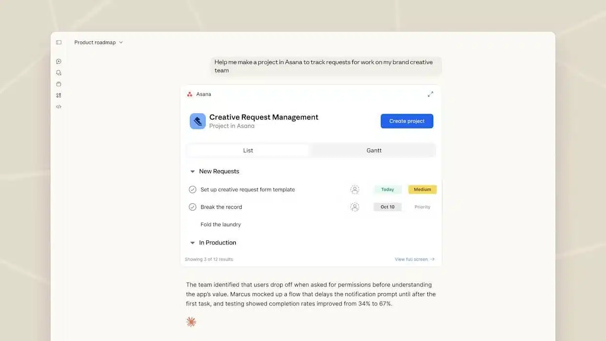 Anthropic transforme Claude en workspace : Slack, Figma, Canva et Asana intégrés via MCP Apps 55 Anthropic transforme Claude en workspace : Slack, Figma, Canva et Asana intégrés via MCP Apps