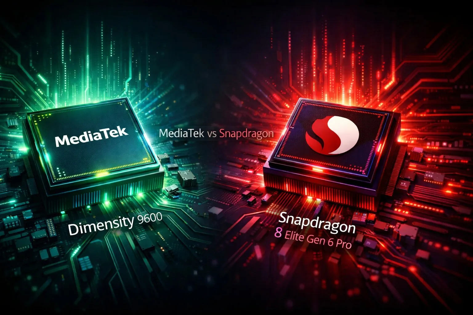 Snapdragon 8 Elite Gen 6 Pro vs Dimensity 9600 : La nouvelle guerre des labels Ultra et Pro Max