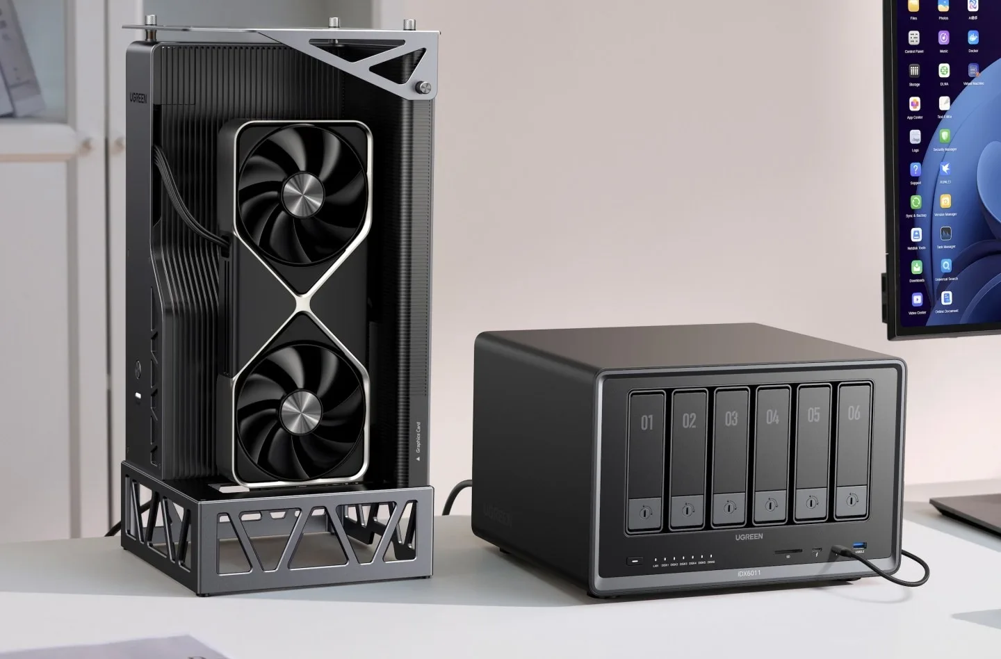 CES 2026 : Ugreen dévoile le premier NAS avec IA locale et puce Intel Core Ultra 59 iDX 6011Hub