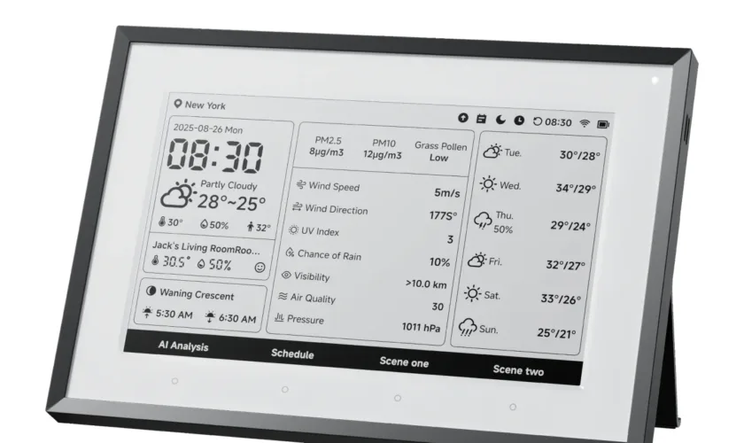 CES 2026 : SwitchBot dévoile une station météo E Ink sobre et intelligente 78 CES 2026 : SwitchBot dévoile une station météo E Ink sobre et intelligente