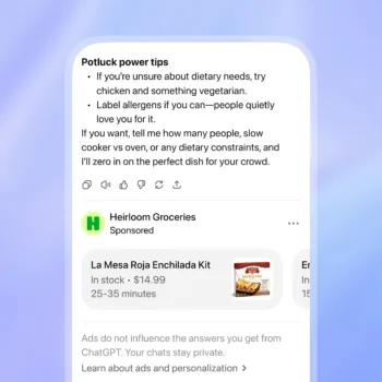 ChatGPT lance ses premières pubs : Target, Adobe, Ford… voici les marques déjà engagées