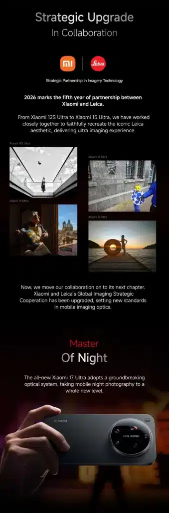Xiaomi 17 : Quatre coloris mondiaux et des innovations Leica dévoilés avant le MWC 67 2 1 1068x3227 1