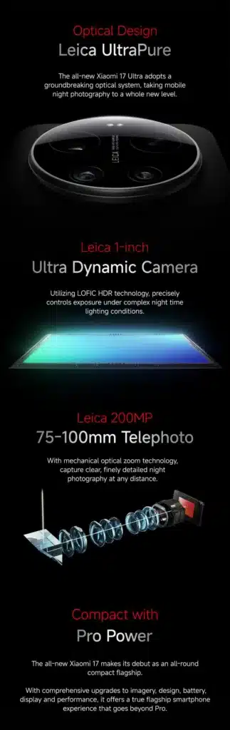 Xiaomi 17 : Quatre coloris mondiaux et des innovations Leica dévoilés avant le MWC 66 3 1 1068x3385 1