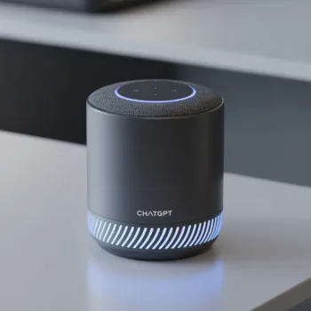 OpenAI préparerait son premier appareil « ChatGPT » : une enceinte connectée avec caméra plutôt qu’un wearable