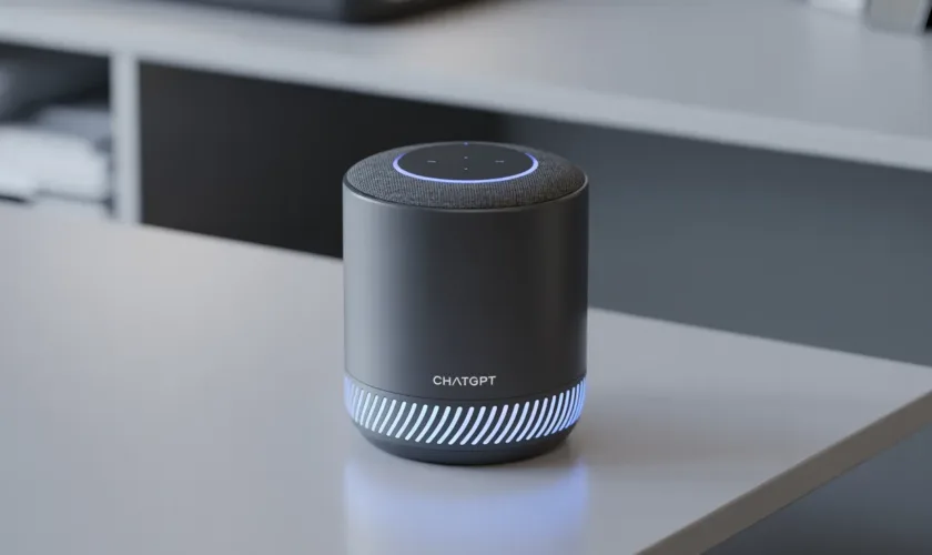 OpenAI préparerait son premier appareil « ChatGPT » : une enceinte connectée avec caméra plutôt qu’un wearable 65 OpenAI préparerait son premier appareil « ChatGPT » : une enceinte connectée avec caméra plutôt qu’un wearable