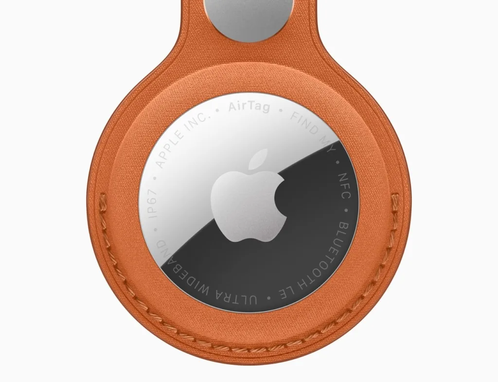 Apple AirTag FineWoven Key Ring 1