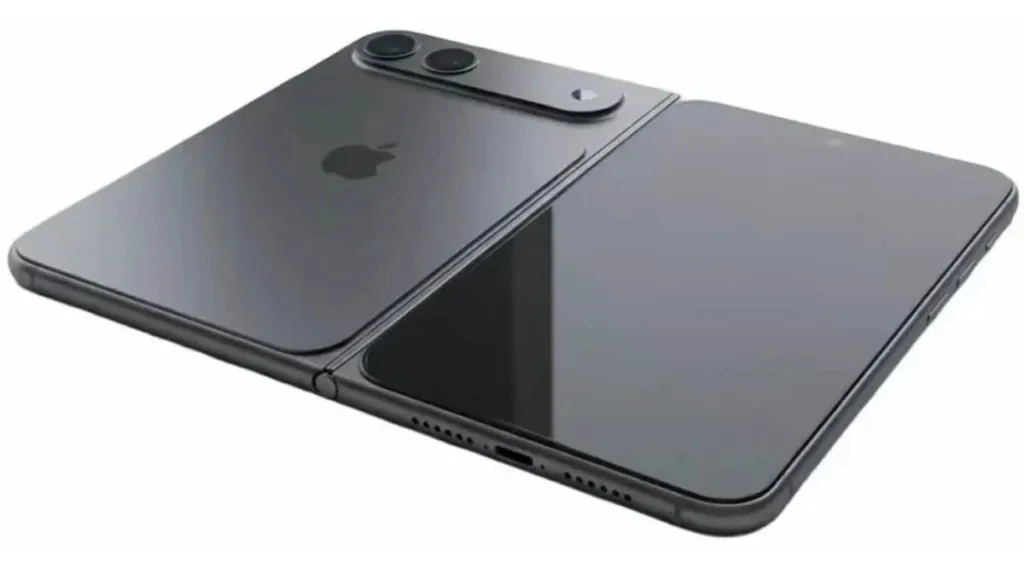 Apple iphone fold rendu 3D 1