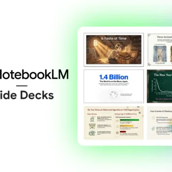 NotebookLM : Google ajoute l’édition de slides au prompt et l’export PPTX, un tournant pour les présentations