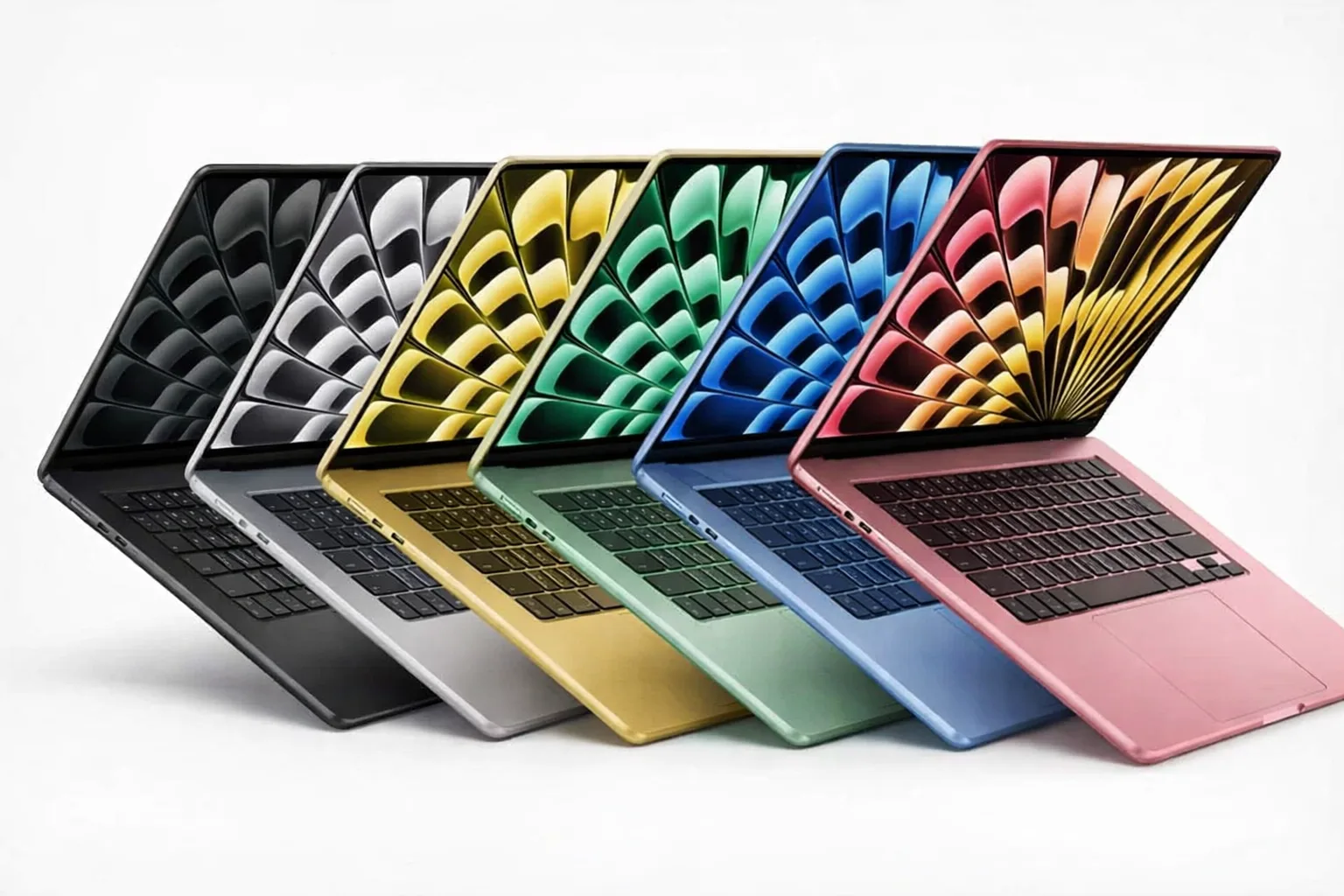 MacBook asequible: Apple probaría colores divertidos (rosa, azul, verde, amarillo) para atraer a estudiantes