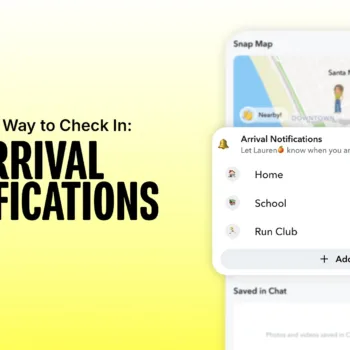 Snapchat : Ne dites plus « je suis bien arrivé », l’appli le fait pour vous