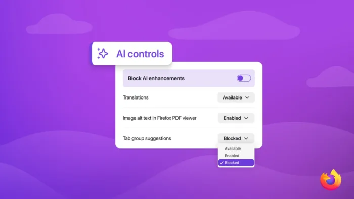 Firefox ajoute un bouton « anti-IA » : Mozilla officialise un mode sans IA dès la version 148