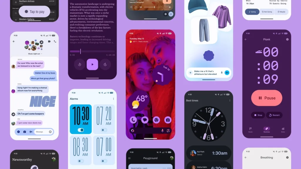 Material 3 Main header Google 1
