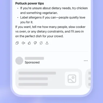 ChatGPT teste la publicité aux États-Unis : OpenAI ouvre un nouveau chapitre — et marche sur une ligne rouge