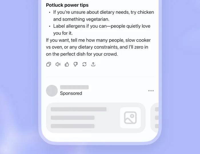 ChatGPT teste la publicité aux États-Unis : OpenAI ouvre un nouveau chapitre — et marche sur une ligne rouge