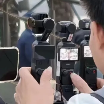 DJI Osmo Pocket 4 : une vidéo fuite révèle LED intégrée, nouveaux boutons et mode SuperPhoto