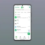 WA STATUS UPDATES TOP APP BAR FE