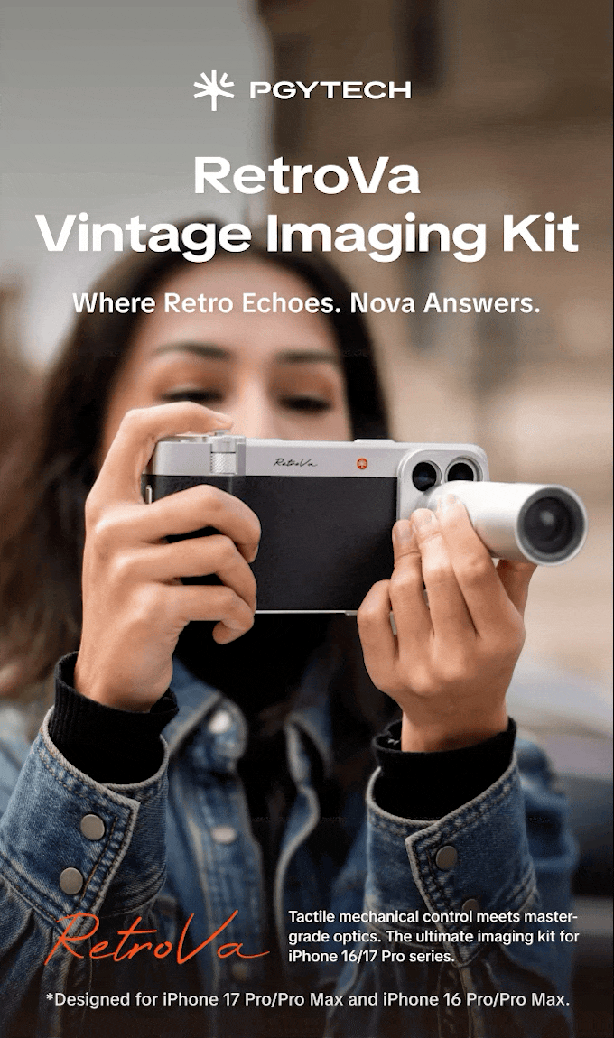 PGYTech RetroVa : Le kit qui transforme votre iPhone en appareil photo Leica 58 dcadebcf3077e231773a685e078d240e original