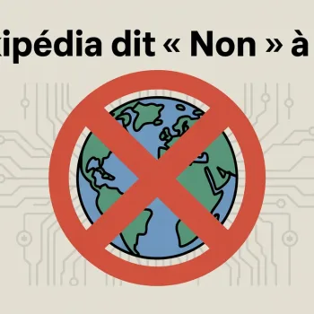 Wikipédia dit « Non » à l’IA : L’encyclopédie interdit la rédaction par les LLM