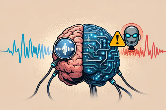 Deepfakes vocaux : votre cerveau démasque l’IA avant même que vous ne le sachiez