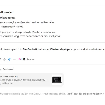 ChatGPT et publicité : OpenAI lance officiellement l'offensive aux États-Unis