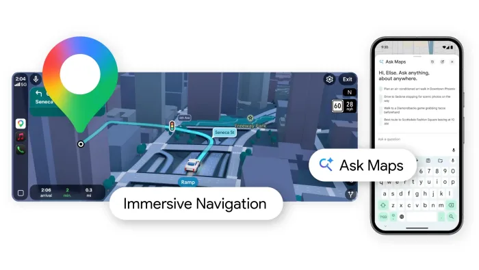 Google Maps : Immersive Navigation et l’IA Gemini transforment votre trajet en 3D