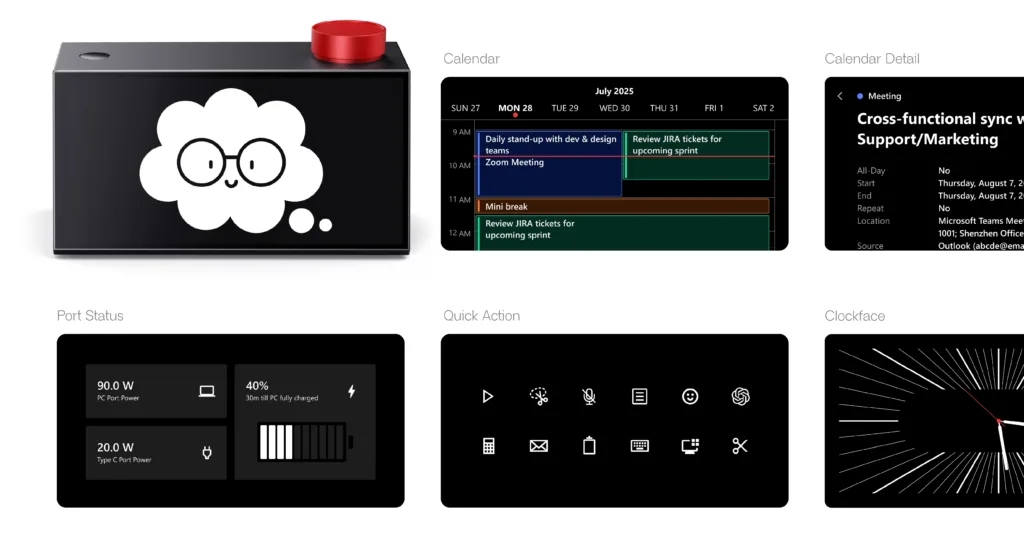 MWC 2026 : Lenovo AI Work Companion, l'horloge qui remplace votre dock PC 63 LenovoAIWorkCompanion 03