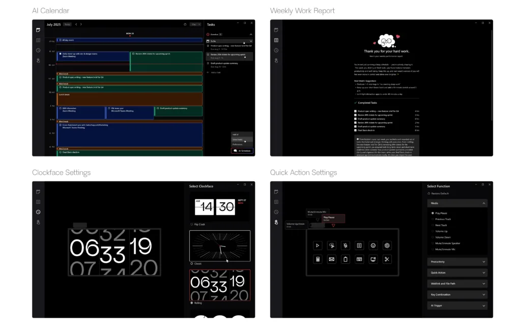 MWC 2026 : Lenovo AI Work Companion, l'horloge qui remplace votre dock PC 64 LenovoAIWorkCompanion 04