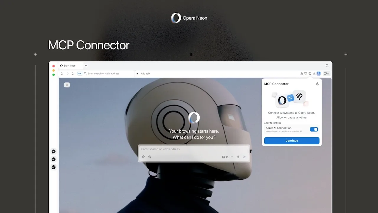 Opera Neon : Pourquoi votre navigateur devient l'esclave de votre IA ? 57 Opera Neon : Pourquoi votre navigateur devient l'esclave de votre IA ?