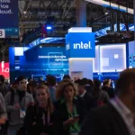 MWC 2026 crow shot intel booth 1