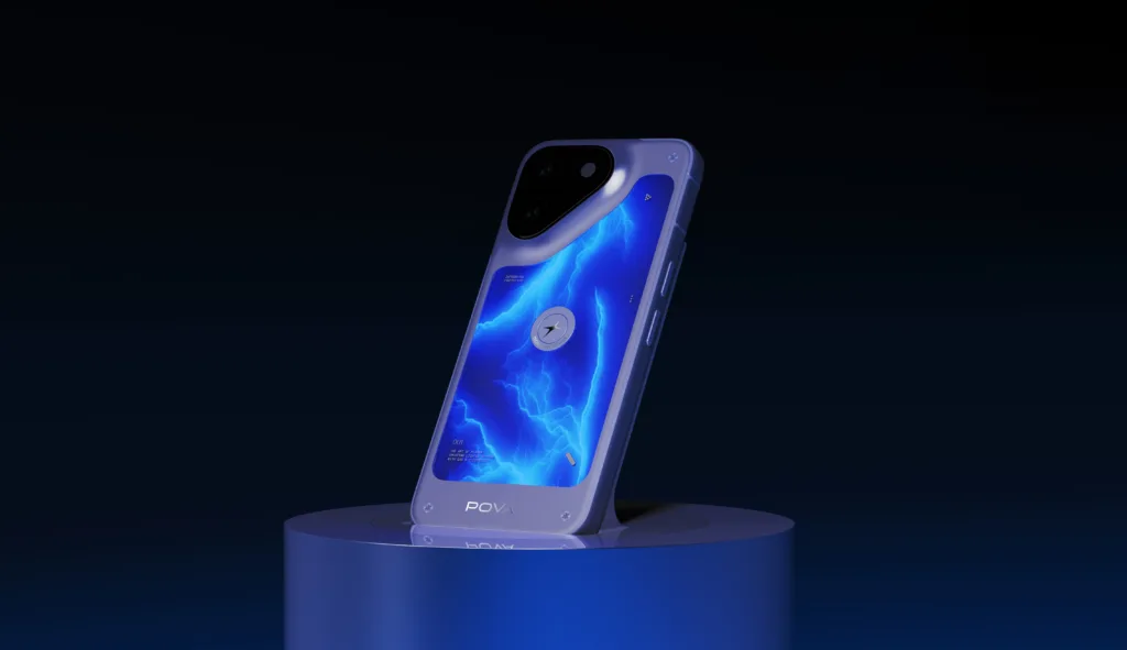 MWC 2026 : TECNO réinvente le smartphone avec ses concepts modulaires et tri-fold 63 POVA Neon