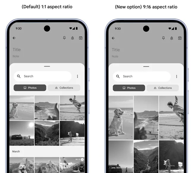Android 17 Beta 3 est là : Google corrige enfin l'un des pires défauts de son interface 59 Photo Picker customization options