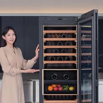 Samsung lance une cave à vin boostée à l’IA : Elle reconnaît vos bouteilles !