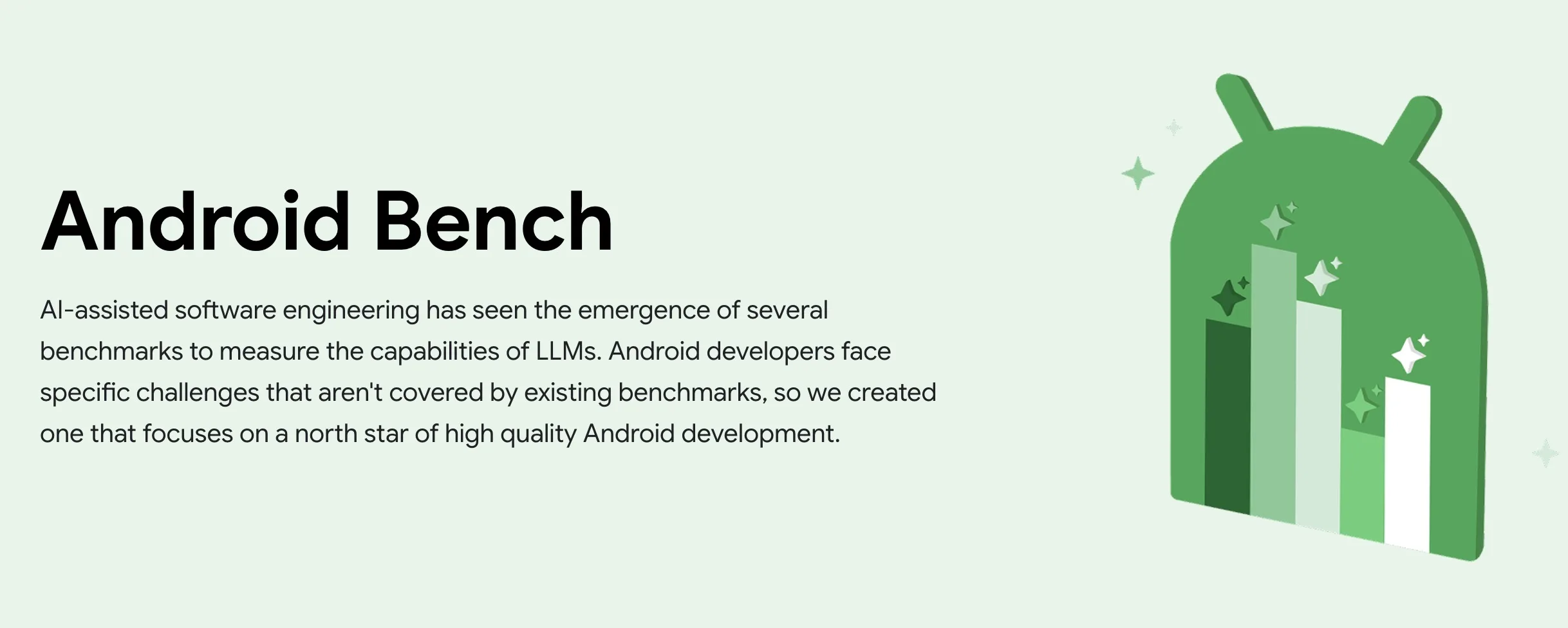 Android Bench : Google lance le premier benchmark IA pour le développement mobile