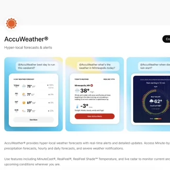 ChatGPT + AccuWeather : La météo ultra-précise s’invite dans vos conversations