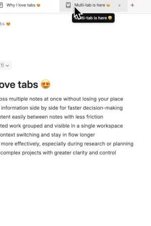 Evernote : Les onglets font leur grand retour (et c’est pas trop tôt !)