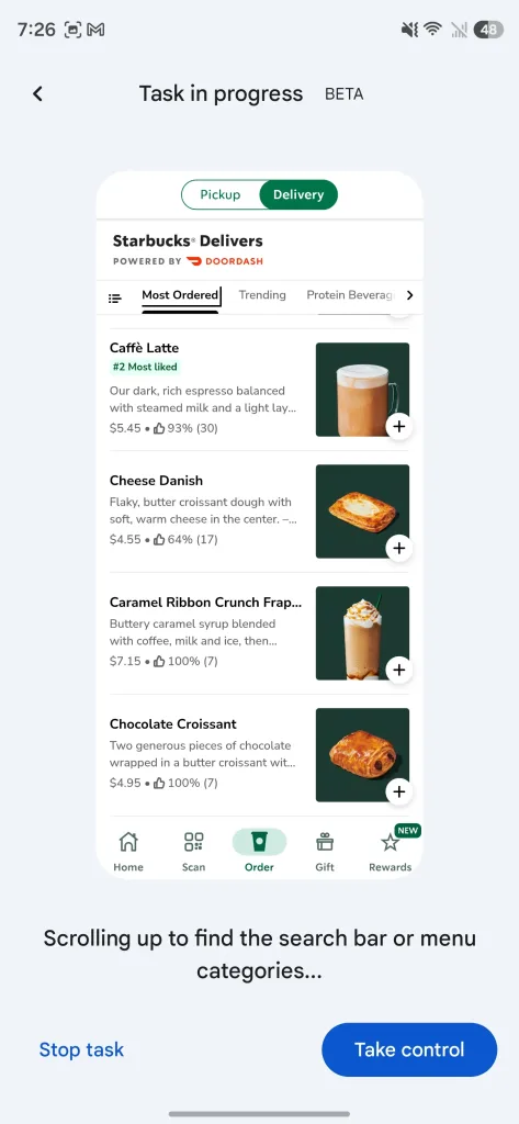 Gemini sur Galaxy S26 : l'IA commence enfin à utiliser vos applications à votre place 52 Screenshot 20260312 072645 Google