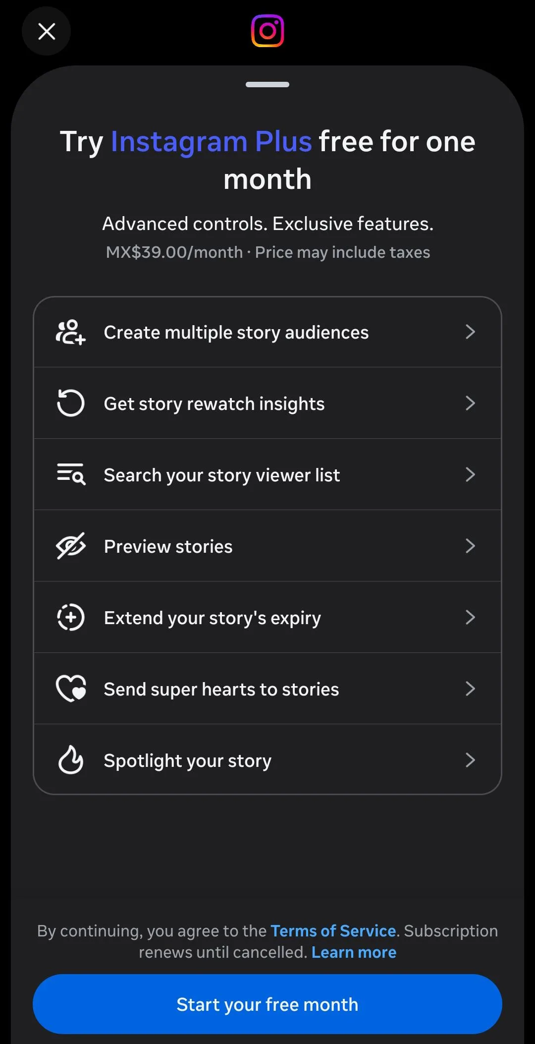 Instagram Plus : Bientôt un abonnement pour booster vos Stories ? 58