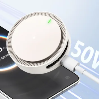 OPPO Magnetic Turbo 2 : Le chargeur sans fil 50W qui refroidit votre smartphone