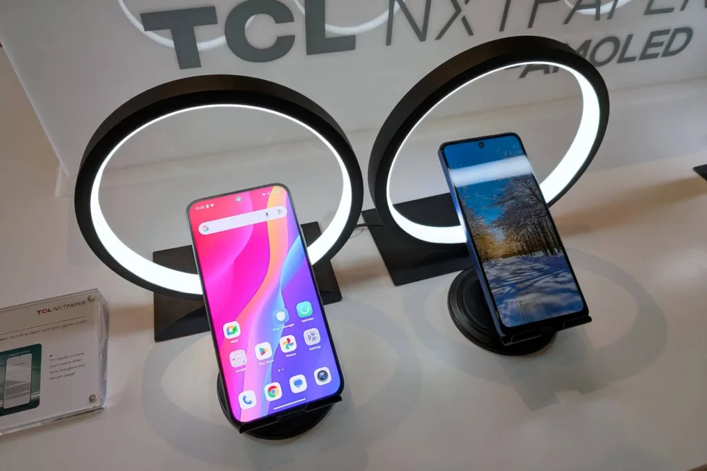 tcl ecran amoled nxtpaper antire