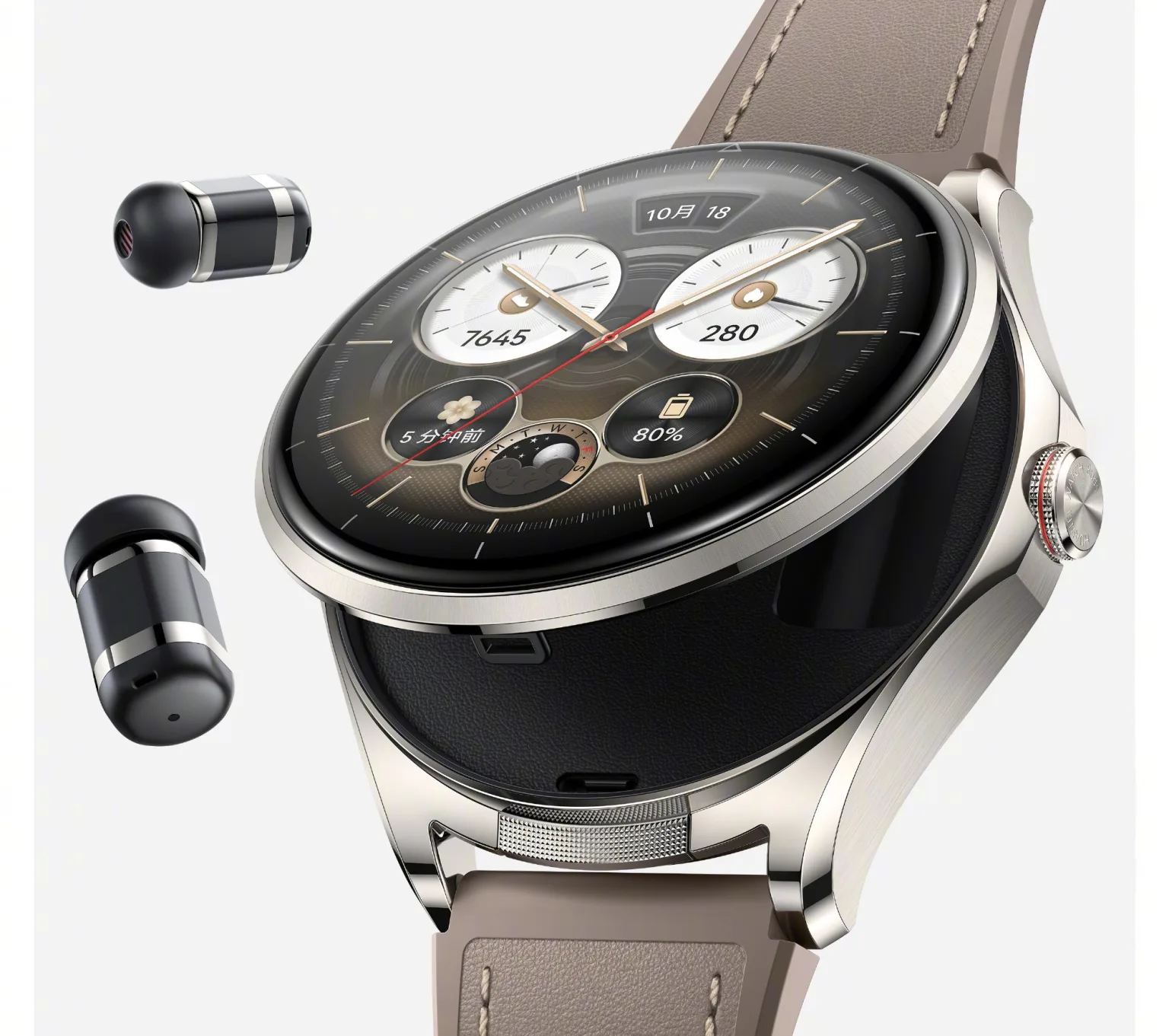 Huawei WATCH Buds 2 : la montre qui cache des écouteurs, et qui pousse le concept plus loin
