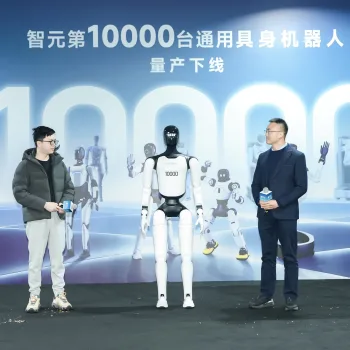 Robotique : AGIBOT franchit le cap des 10 000 humanoïdes produits !