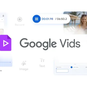 Google Vids change de dimension : Des avatars IA pilotables et Veo 3.1 débarquent